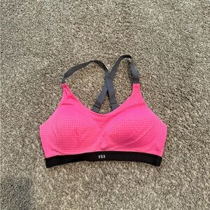 VSX Pink and Gray Sports Bra